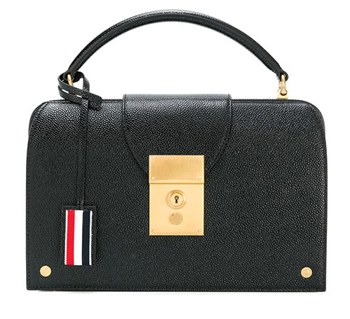 Mrs. Thom pebbled pocketbook bag, Thom Browne